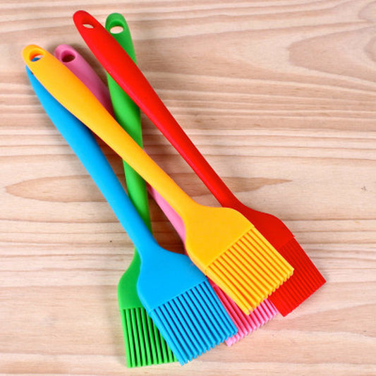 1PCS Silicone BBQ Oil Brush Basting Brush DIY Cake Bread Butter Baking Brushes Kitchen Cooking Barbecue Accessories BBQ Tools